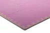Light Pink szegélyek habszivacs játszószőnyeghez 120x120cm