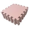 Puzzle habszivacs játszószőnyeg Light Pink 90x90 cm
