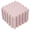Puzzle habszivacs játszószőnyeg Light Pink 120x120cm