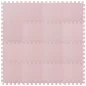 Puzzle habszivacs játszószőnyeg Light Pink 120x120cm