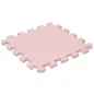 Puzzle habszivacs játszószőnyeg Light Pink 120x120cm