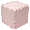 Puzzle habszivacs játszószőnyeg Light Pink 120x120cm