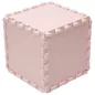 Puzzle habszivacs játszószőnyeg Light Pink 120x120cm