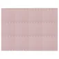   Puzzle habszivacs játszószőnyeg szegéllyel Light Pink 92x122 cm