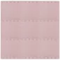   Puzzle habszivacs játszószőnyeg szegéllyel Light Pink 92x92 cm