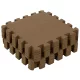 Puzzle habszivacs játszószőnyeg Cocoa Cream 90x90 cm