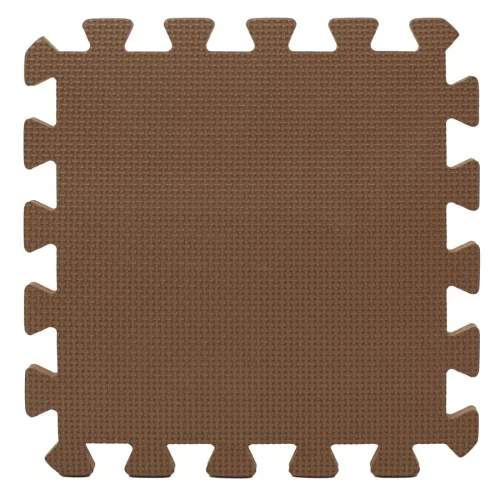 Puzzle habszivacs játszószőnyeg Cocoa Cream 90x90 cm