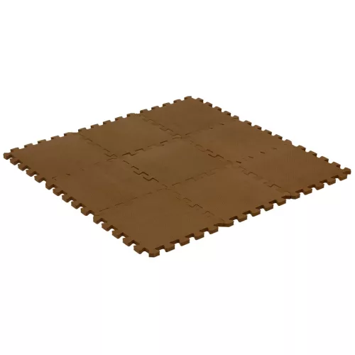 Puzzle habszivacs játszószőnyeg Cocoa Cream 90x90 cm