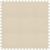 Puzzle habszivacs játszószőnyeg Light Beige 90x90 cm