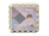 Puzzle habszivacs játszószőnyeg Light Beige 90x90 cm