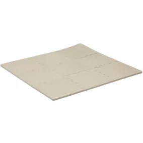   Puzzle habszivacs játszószőnyeg szegéllyel Light Beige 92x92 cm