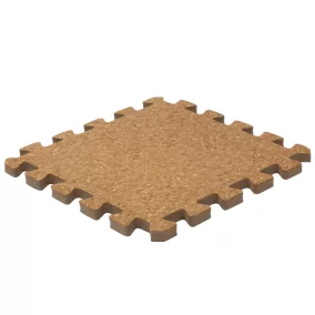   Habszivacs puzzle parafa felülettel 31,5 x 31,5 x 1,4 cm, 1db