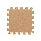   Habszivacs puzzle parafa felülettel 31,5 x 31,5 x 1,4 cm, 1db