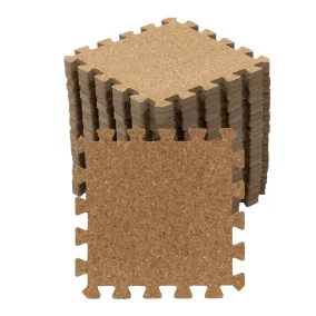   Puzzle habszivacs játszószőnyeg parafa felülettel 180x120 cm