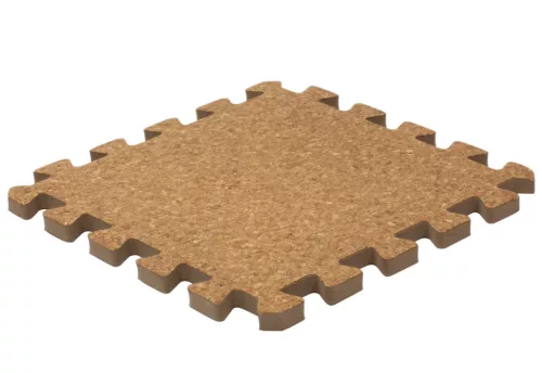 Puzzle habszivacs játszószőnyeg parafa felülettel 180x120 cm