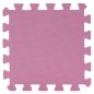 Puzzle habszivacs játszószőnyeg szett Pink Silver 180x120cm