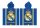 Real Madrid 100% pamut poncsó - 55x110 cm - kék csíkos