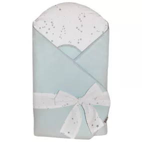   EKO Babatakaró pamut nyomtatással és kókusz belsővel Mentol