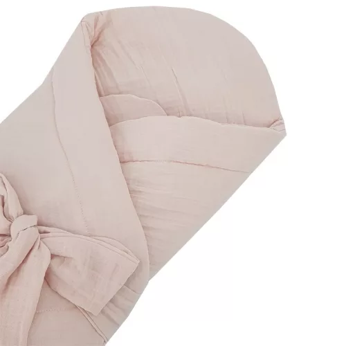 EKO Muszlin pólya megerősítés nélkül Powder pink 75x75 cm