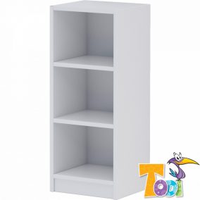   RAKTÁRON-Todi White bunny-nyitott polc pelenkázó toldalék alá