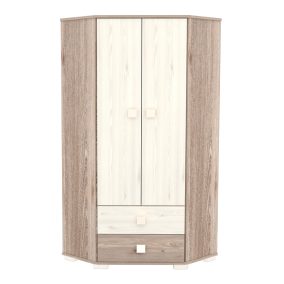 Timba Sarokszekrény krém-fűz