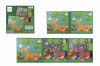 Mágneses puzzle könyv - erdő Scratch Europe