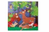 Mágneses puzzle könyv - erdő Scratch Europe