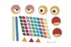 Baglyok- színek és formák mágneses logikai játék Scratch Europe