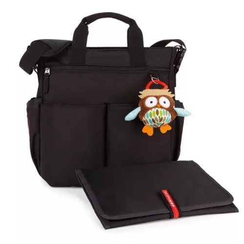 SKIP HOP Duo Signature pelenkázótáska fekete