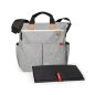 SKIP HOP Duo Signature pelenkázótáska szürke melírozott