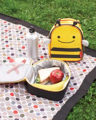 SKIP HOP Zoo Hátizsák biztonsági pórázzal Méhecske 1év+