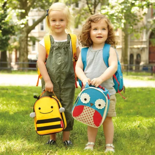 SKIP HOP Zoo Hátizsák biztonsági pórázzal Méhecske 1év+