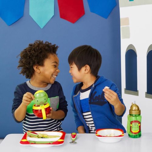 SKIP HOP Zoo Jídelní set melaminový Drak 6 m+