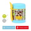 SKIP HOP Zoo Termosz ételhez kanállal/villával Zsiráf 325 ml, 3év+