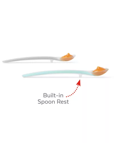 Skip Hop Easy-Feed Soft Kanál 2db Szürke/kék