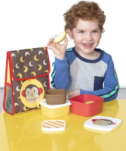 Skip Hop snacktároló szett 3 db-os Majom
