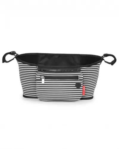 Skip Hop Grab & Go babakocsi táska fehér csíkos