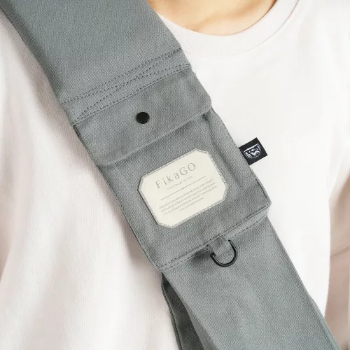 FIKAGO Kutyahordozó SLING Quiet Stone