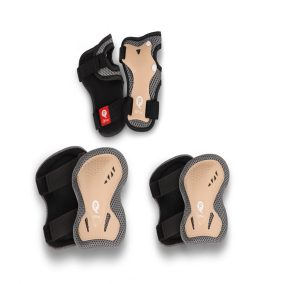 QPLAY Gyermek védők Khaki, méret S, kor 3-5 év