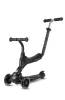 QPLAY Roller Sema Pro Black, 5 az 1-ben, LED kerekekkel, 1-6 éves korig