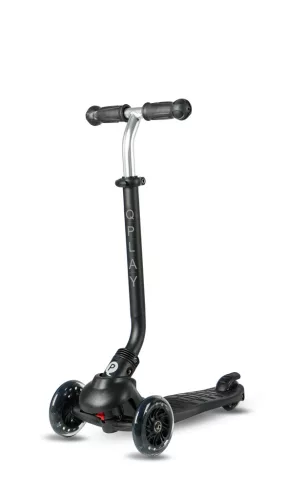 QPLAY Roller Sema Pro Black, 5 az 1-ben, LED kerekekkel, 1-6 éves korig