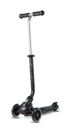 QPLAY Roller Sema Pro Black, 5 az 1-ben, LED kerekekkel, 1-6 éves korig