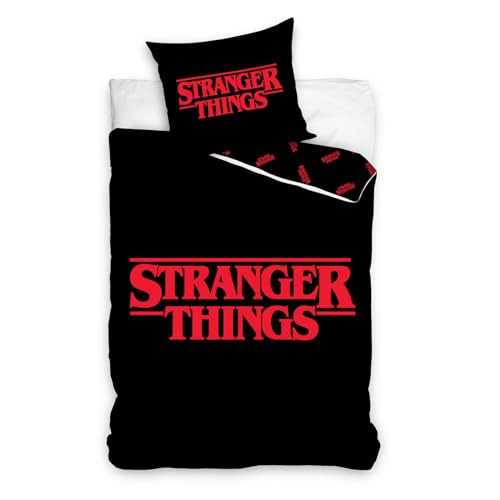 STRANGER THINGS Ágyneműgarnitúra 100% pamut 140x200 + 70x90