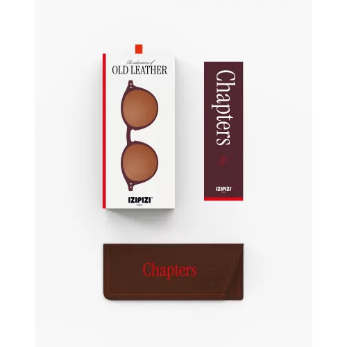 IZIPIZI IKONIKUS D CHAPTERS napszemüveg, Old Leather