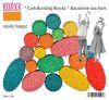 KORXX Parafa építőkocka szett- Kuller Mix színes 40db-os