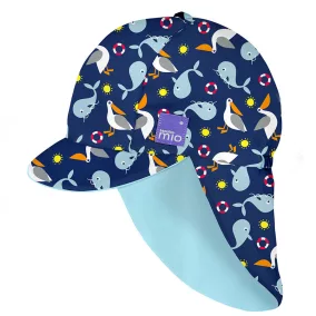   Gyermek UV szűrős fürdő sapka, UV 50+, méret L/XL, Nautical