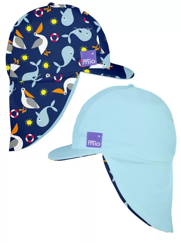 Gyermek UV szűrős fürdő sapka, UV 50+, méret S/M, Nautical