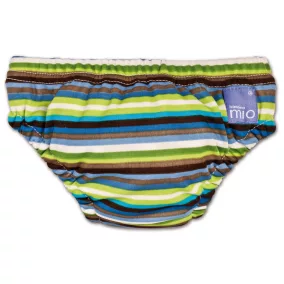 Úszópelenka Bambino Mio Brown Stripe méret S