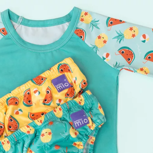 Baba fürdőruha szett Bambino Mio Tropical L