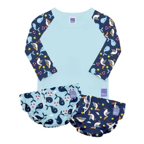 Baba fürdőruha szett Bambino Mio Nautical M 6-12m